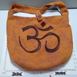 Utopian life's a beach satchel tote.